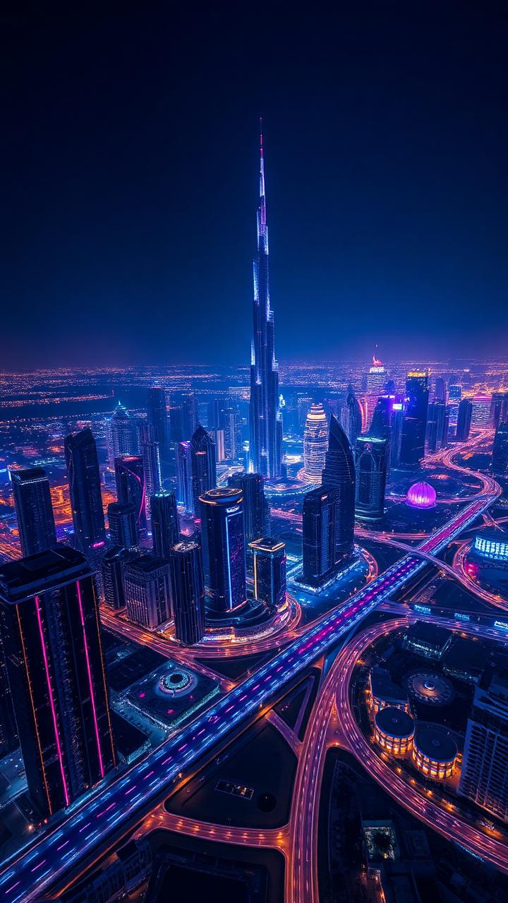 دبي من الأعلى — 60 ثانية من الجنون 🌃